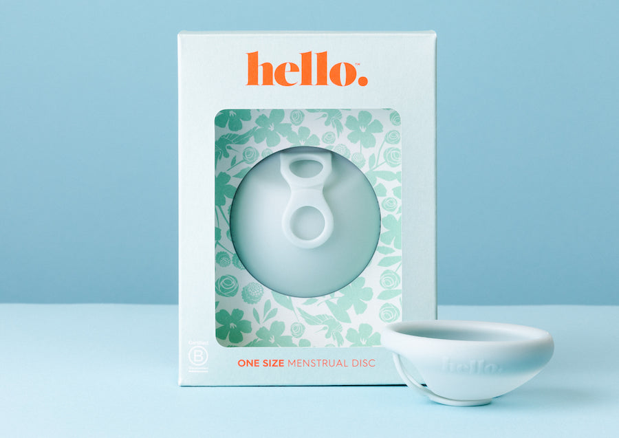 Hello Disc  One Size Reusable Menstrual Disc –