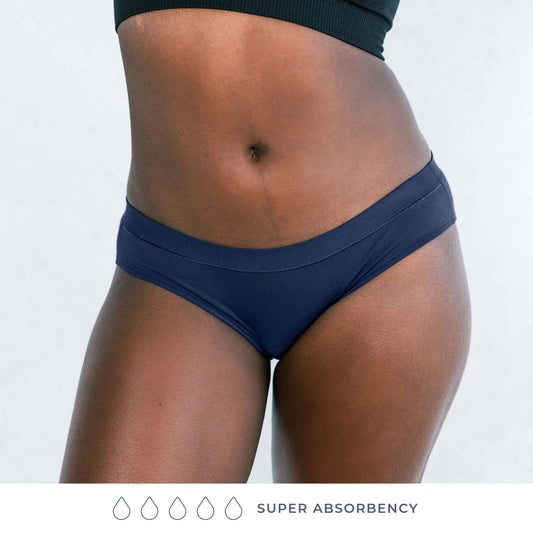 Saalt Wear Leakproof Comfort Bikini - Super