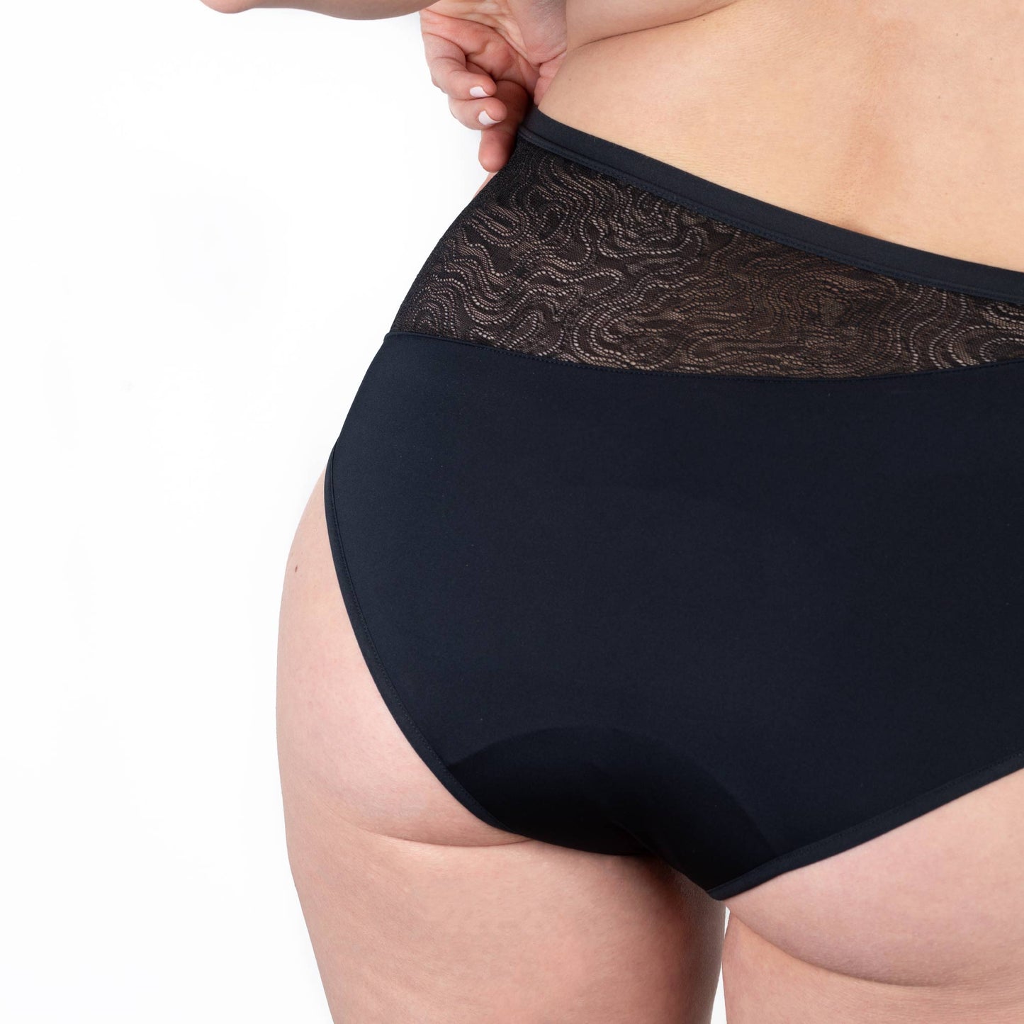 Saalt Wear Leakproof Lace High Waist - Heavy Absorbency
