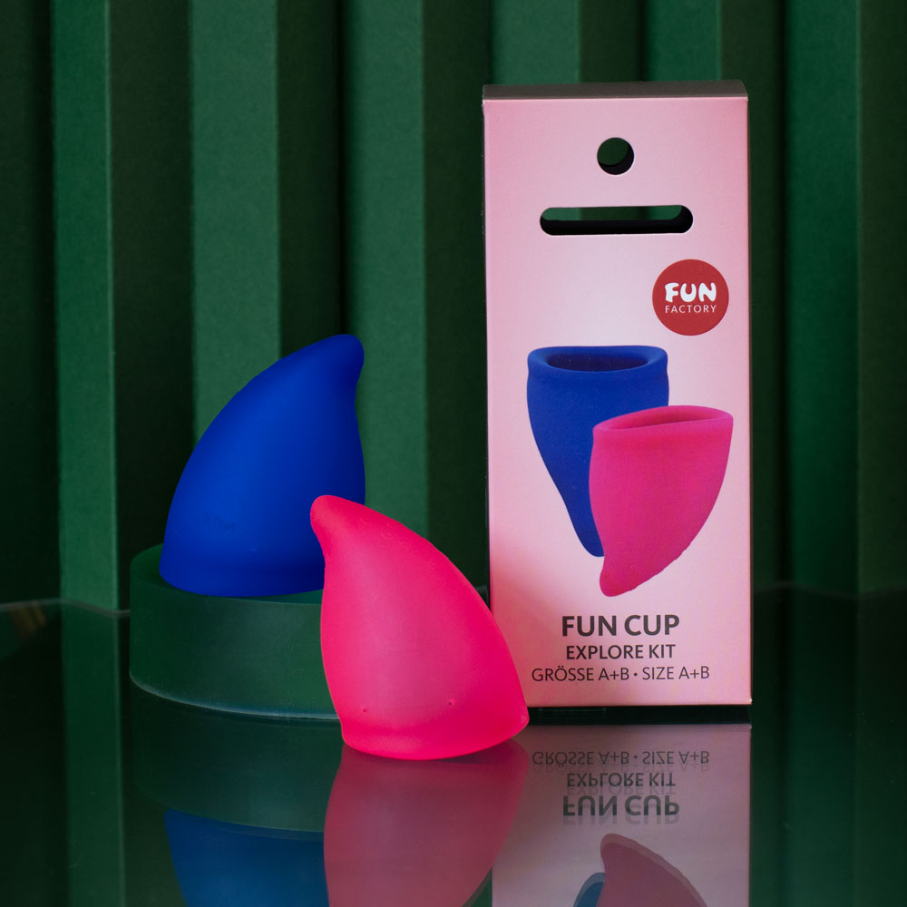 Fun Cup Silicone Menstrual Cup - Size B