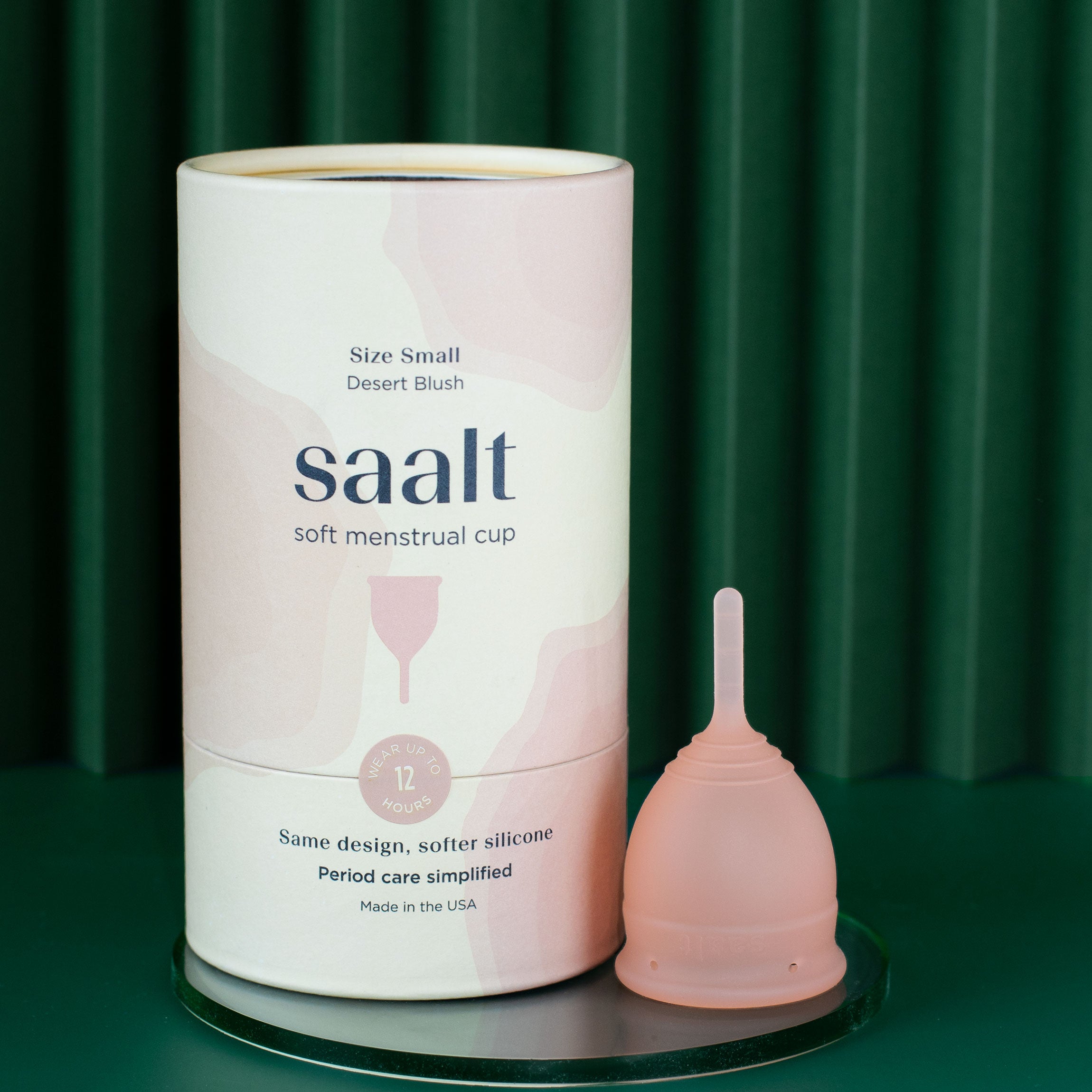 Saalt Menstrual Cup Small Soft / Desert Blush