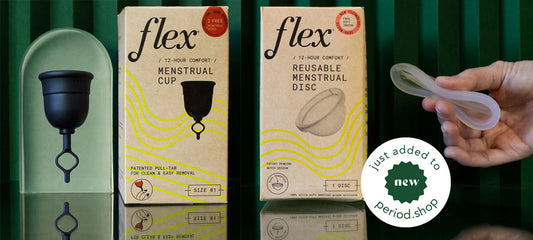 Flex Cup and Flex Disc Reusable - New to Period.Shop