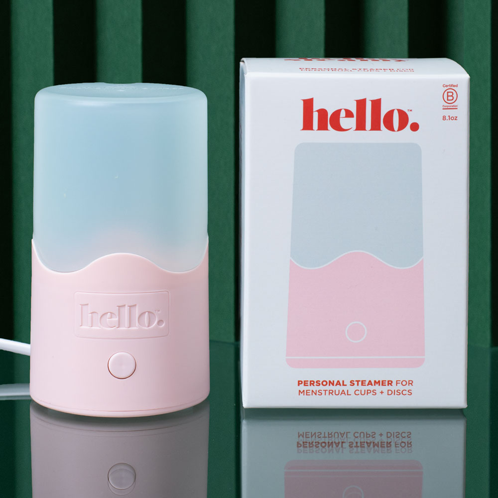 Hello Steamy | Cup and Disc Sanitizer