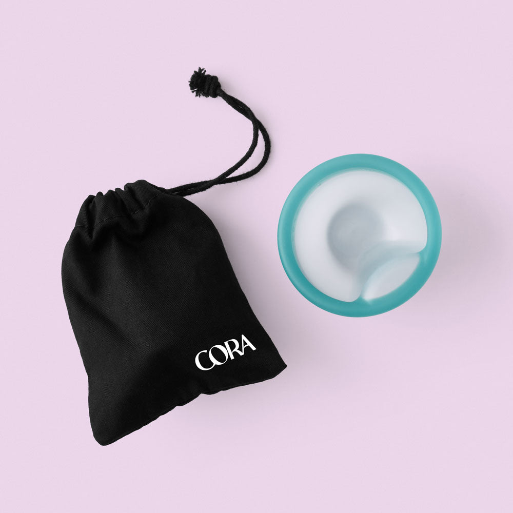  Cora Soft Fit Disc, Reusable Period Disc, Soft Menstrual Disc, Up to 12-Hours, Sustainable Alternative to Tampons/Pads, for Light or  Heavy Flows, Bladder Sensitivities