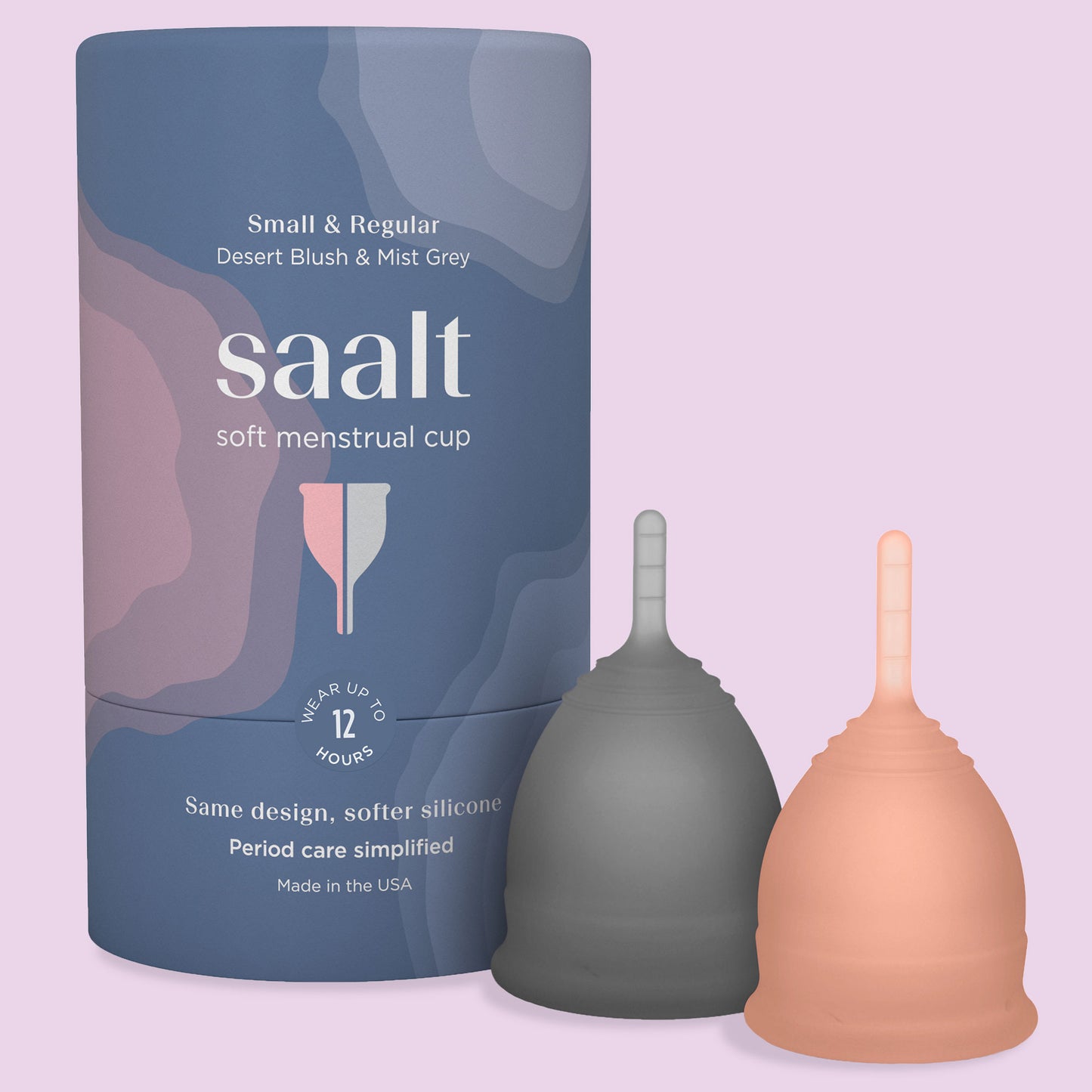 Saalt Soft Duo pack sensitive menstrual cup