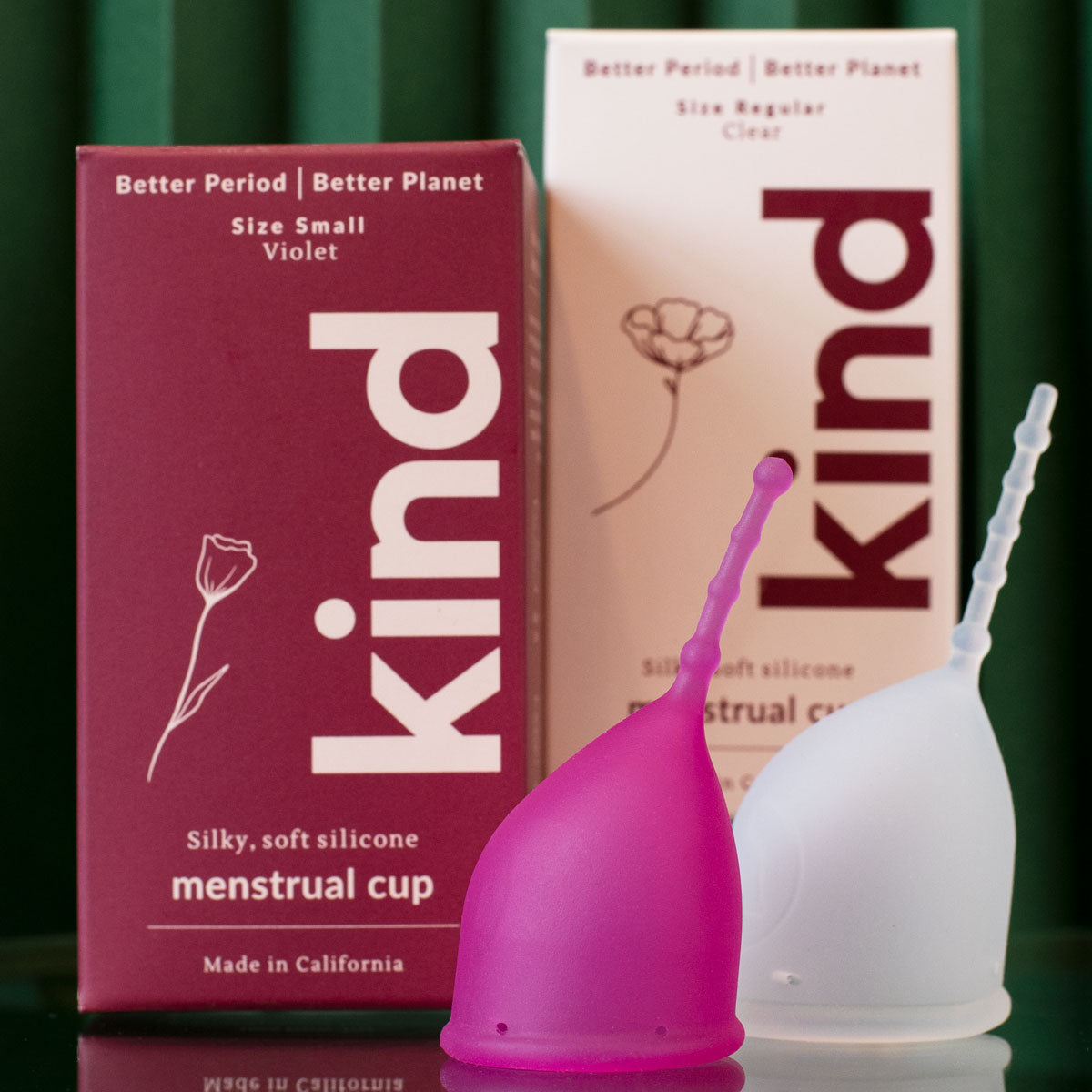 KIND cup new design both colors size small and size regular with packaging