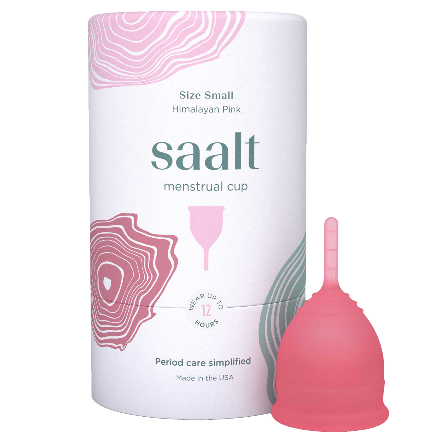 Saalt menstrual cup best period cup Small Himalayan Pink