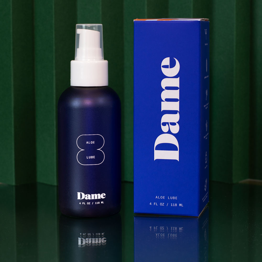 dame aloe lubricant with box